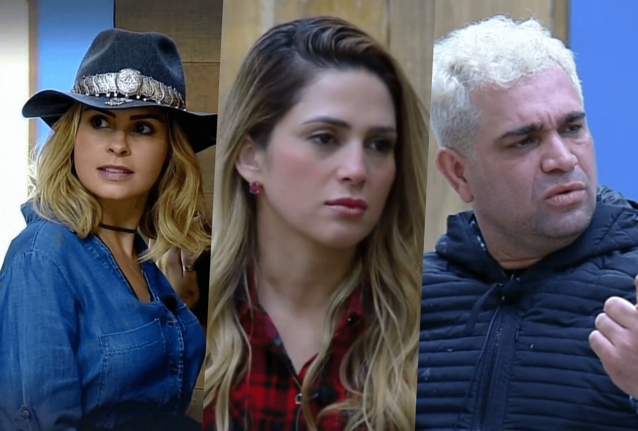 Ana Paula Renault, Nadja Pessoa e Evandro Santo (Reprodução)