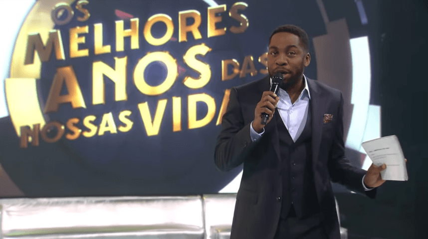 O ator e apresentador Lázaro Ramos está na corda bamba na Globo. (Foto: Reprodução)