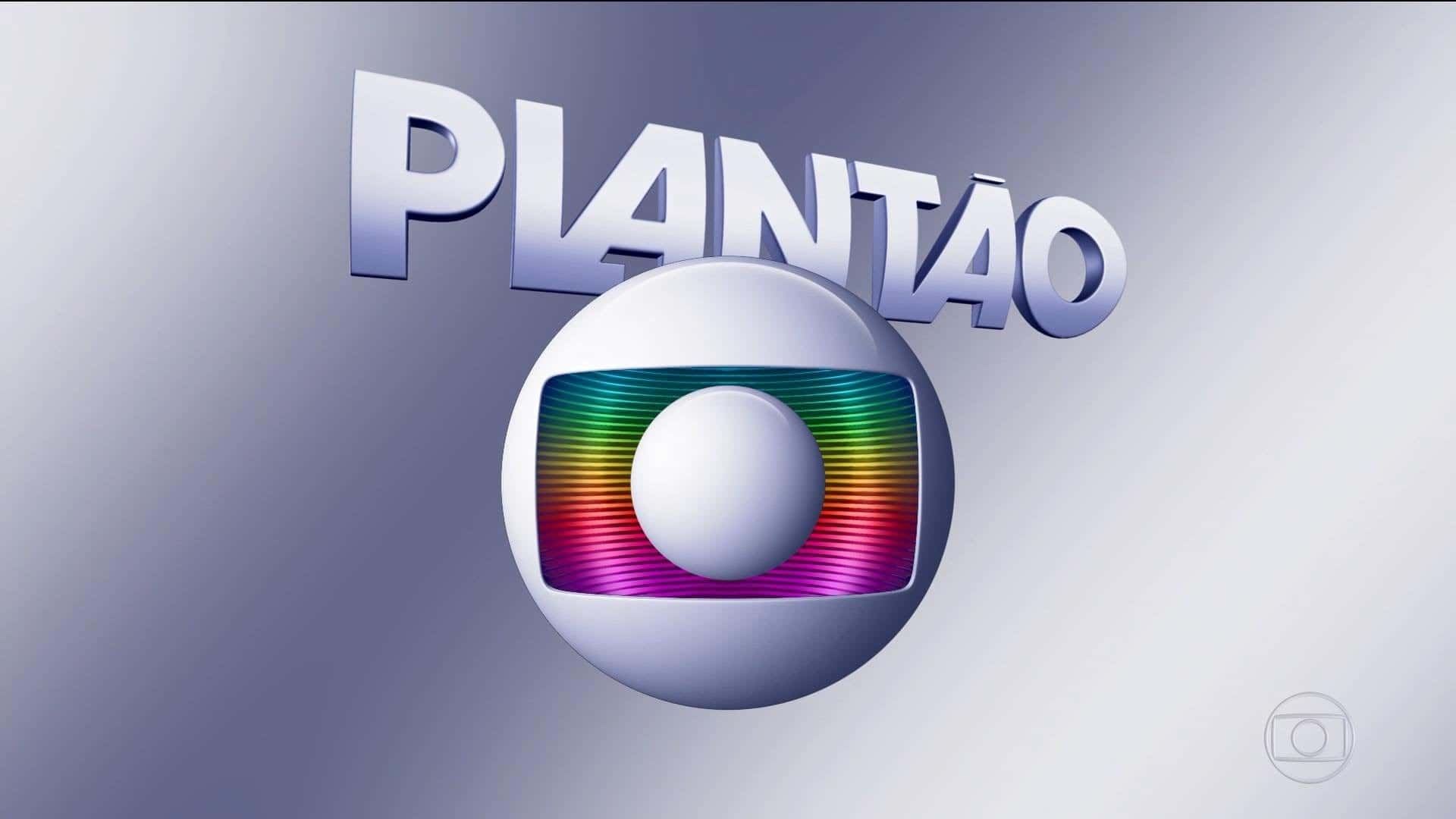 Vinheta Plantão Globo no meio do Esporte Espetacular (Foto: Reprodução)