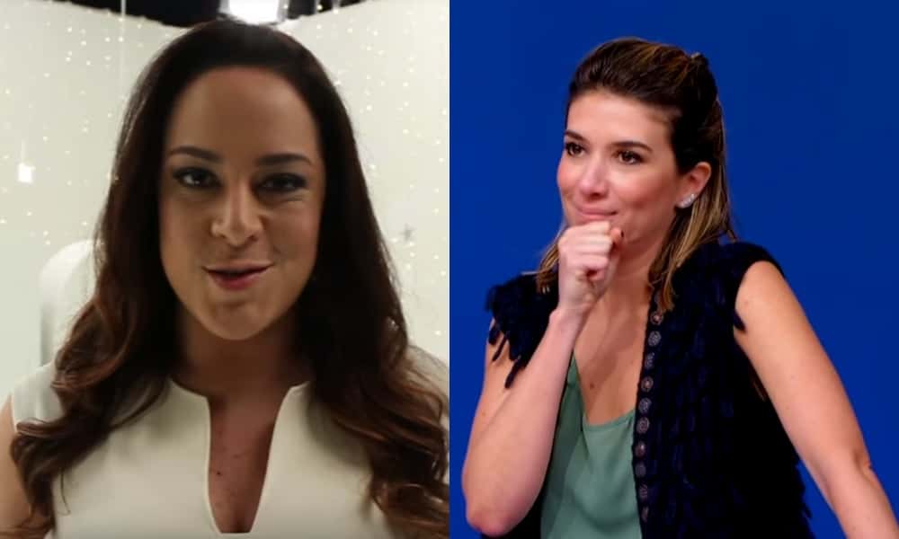 Silvia Abravanel diz se aprova a irmã Rebeca como apresentadora do SBT. (Foto: Reprodução)