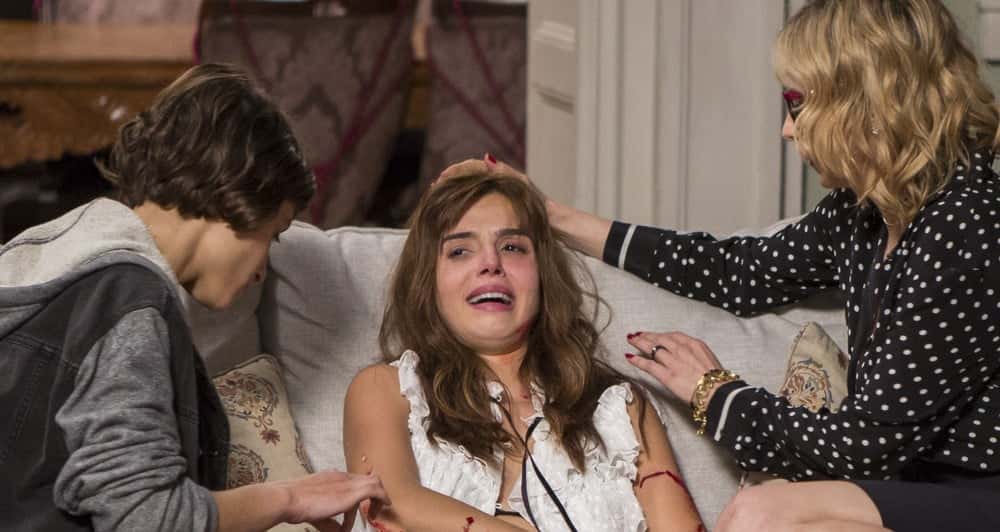 Rochelle em cena de falso estupro em Segundo Sol (Foto: