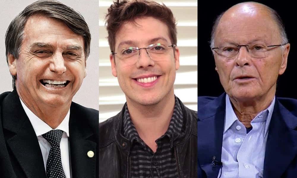 Edir Macedo apoia Jair Bolsonaro e Fábio Porchat se revolta. (Foto: Reprodução)