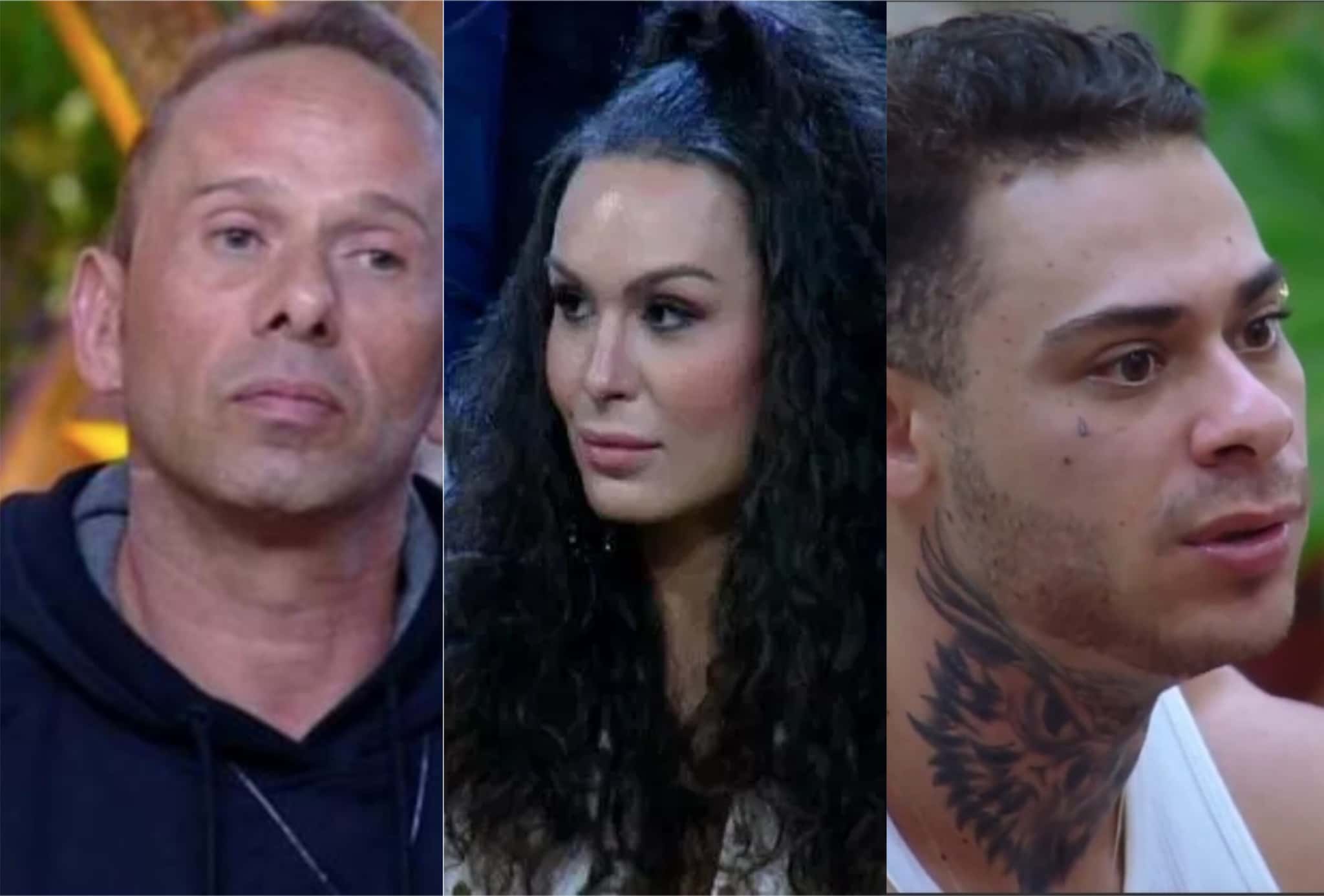Rafael Ilha, Fernanda Lacerda e Leo Stronda estão na roça da Fazenda 10