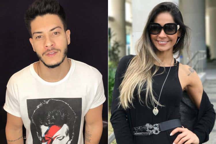 Mayrara Cardi e Arthur Aguiar (Foto: Reprodução/Instagram)
