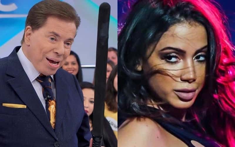 Silvio Santos e Anitta (Foto: Reprodução)