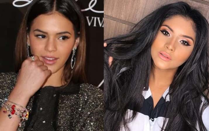 Bruna Marquezine e Mileide Mihaile, ex de Wesley Safadão (Foto: Reprodução)