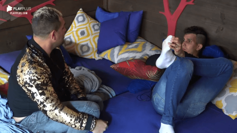 Felipe e Evandro falam sobre Nadja Pessoa (Foto: Reprodução)