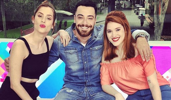 O atro Felipe Titto no Vídeo Show. (Foto: Reprodução)