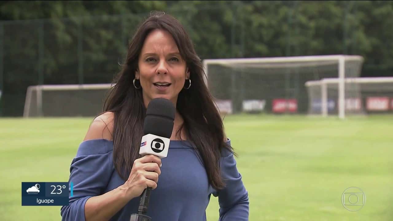 Repórter da Globo, Fabiola Andrade é assediada (Foto: Divulgação)