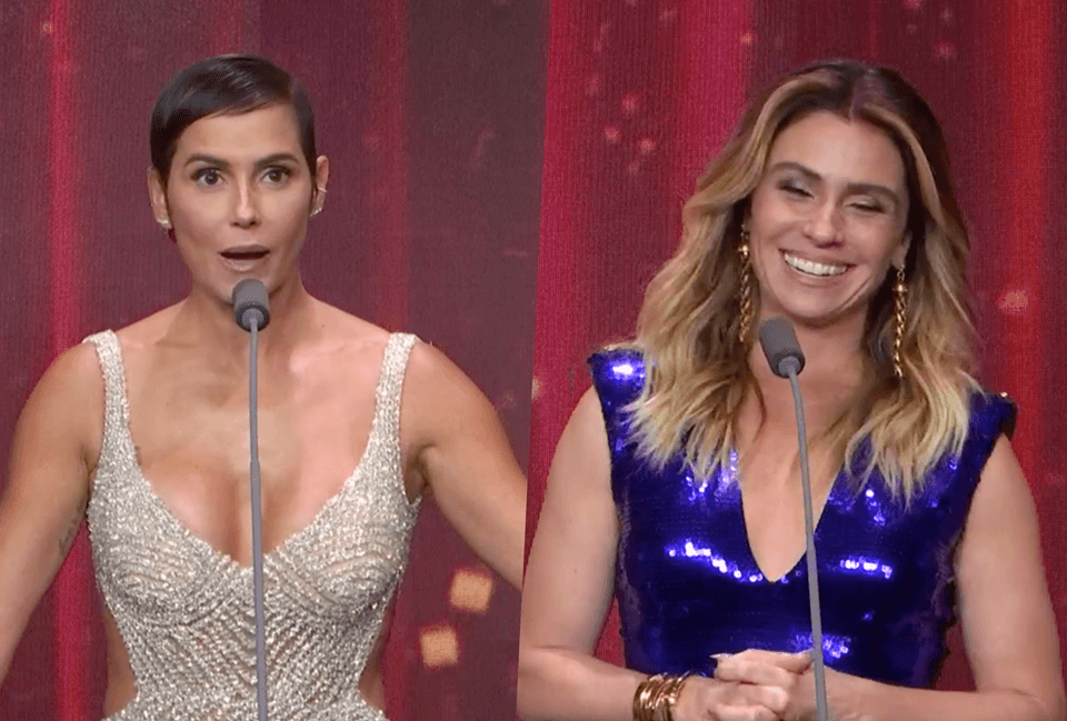 Deborah Secco foi desbancada no Melhores do Ano do Faustão por Giovanna Antonelli
