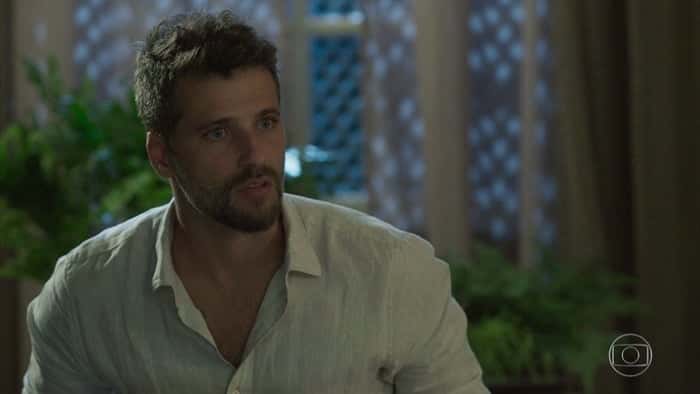 Gabriel (Bruno Gagliasso) em O Sétimo Guardião (Foto: Reprodução/Globo)