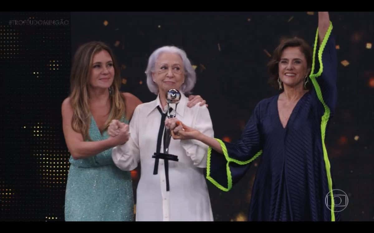 Discurso de Fernanda Montenegro no Melhores do Ano repercute (Foto: Reprodução)