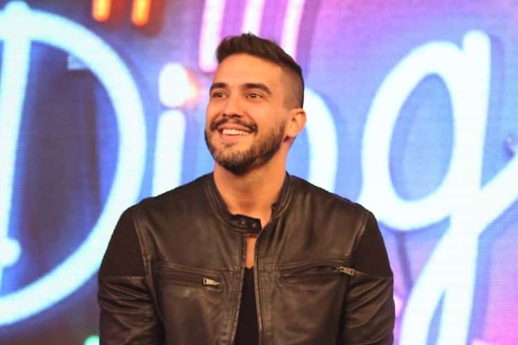 O apresentador André Marques, na Globo (Foto: Reprodução)