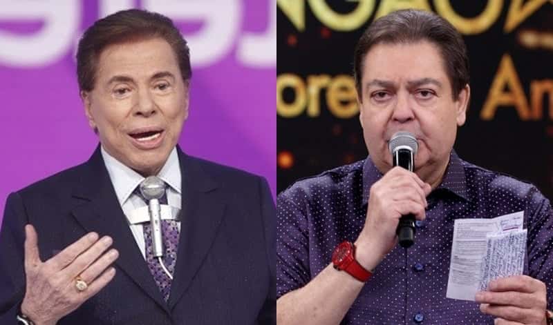 Silvio Santos e Faustão, que foi "rival" no passado, não compareceram ao velório de Gugu Liberato (Foto: Reprodução)