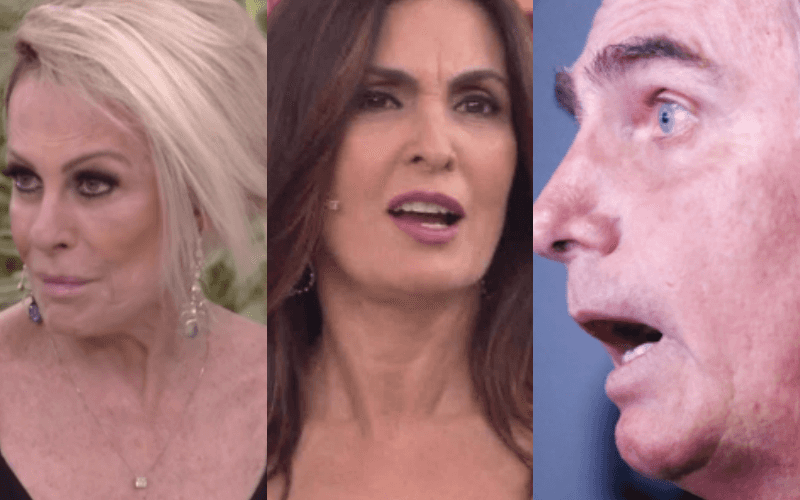 Ana Maria Braga, Fátima Bernardes e Bolsonaro