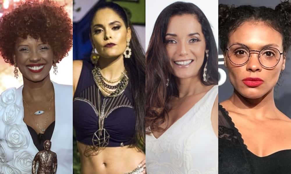 Elenco das duas próximas produções da Record. (Foto: Reprodução)