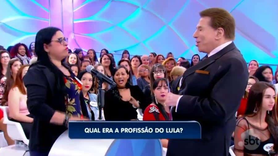 Silvio Santos se divertiu com a resposta sobre Lula