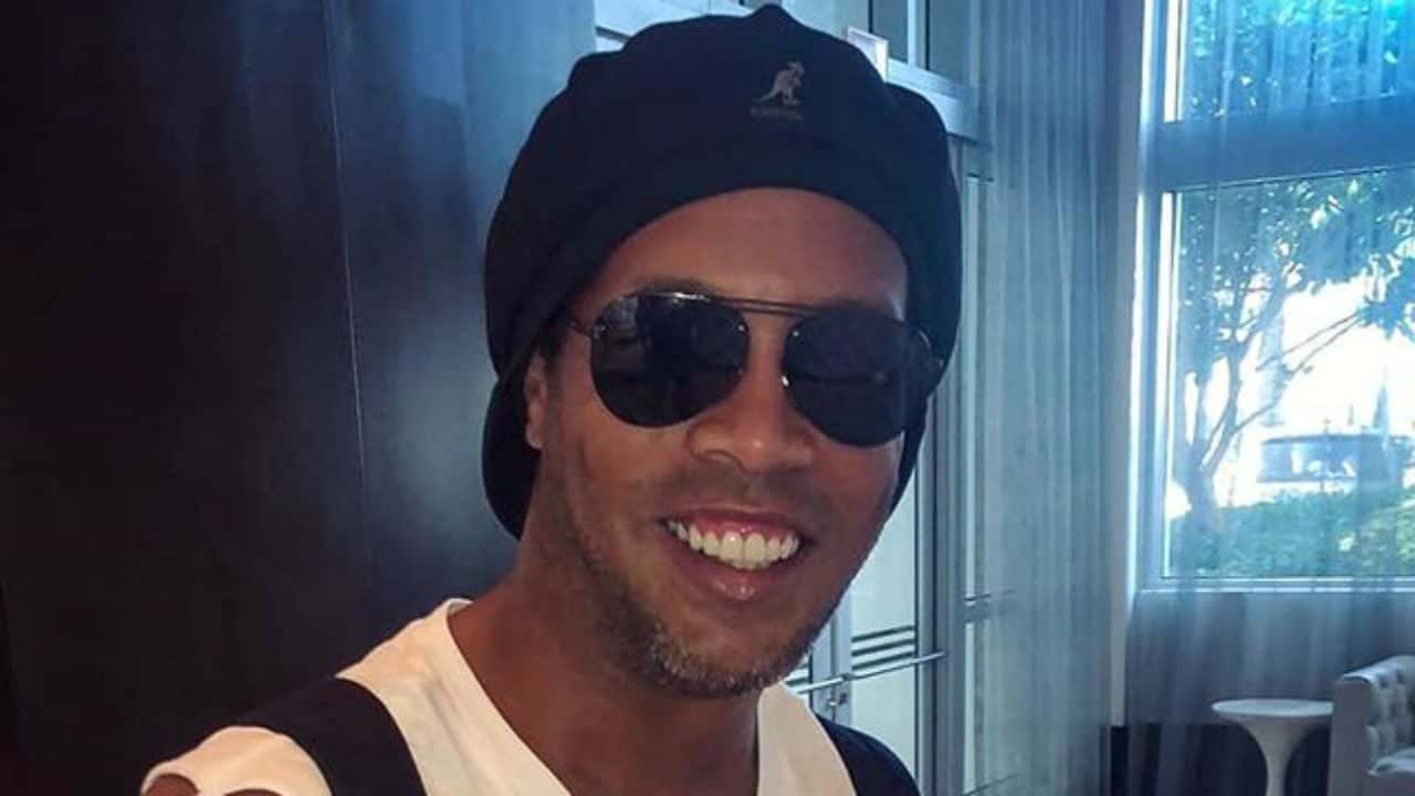 O jogador Ronaldinho Gaúcho (Foto: Reprodução)