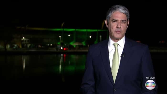 William Bonner em edição especial do Jornal Nacional sobre a posse de Jair Bolsonaro (Foto: Reprodução/Globo)