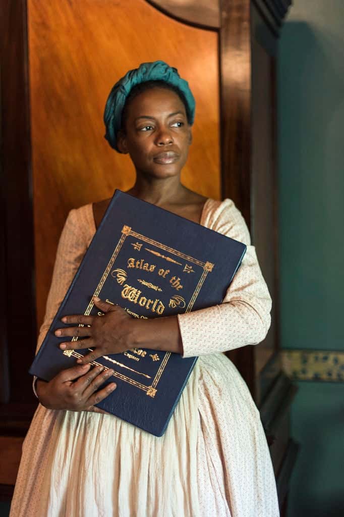 Imagem de Aminata Diallo na minissérie Meu Nome É Liberdade. (Crédito: Divulgação)