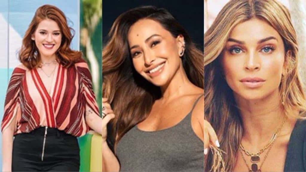 Ana Clara, Sabrina Sato e Grazi Massafera