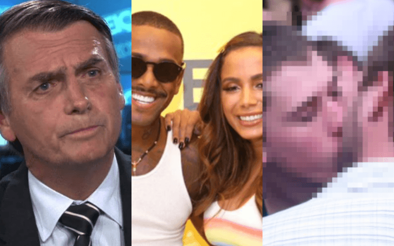 Bolsonaro, Anitta e Nego do Borel, Casal Gay