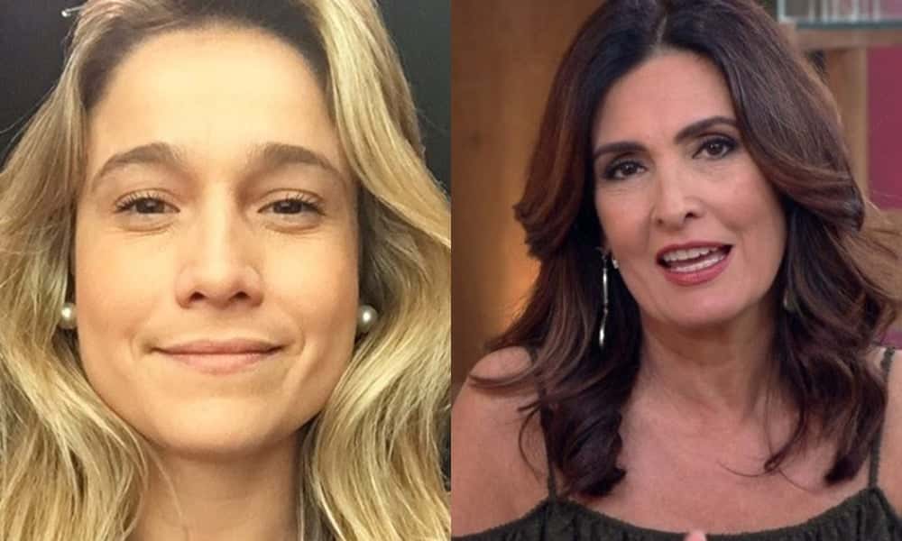 Fernanda Gentil e Fátima Bernardes (Foto: Reprodução/Montagem)