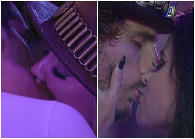 Maycon e Isabella, Hana e Alan no BBB19 (Foto: Globo/Play)