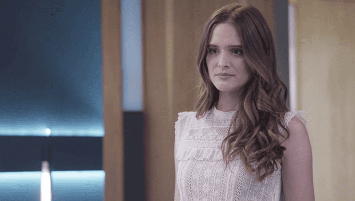 Marocas (Juliana Paiva) em O Tempo Não Para (Foto: Reprodução/Globo)