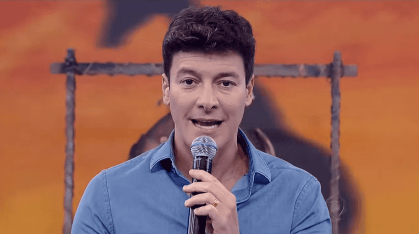 Rodrigo Faro não gostou nenhum pouco (Foto: Reprodução)