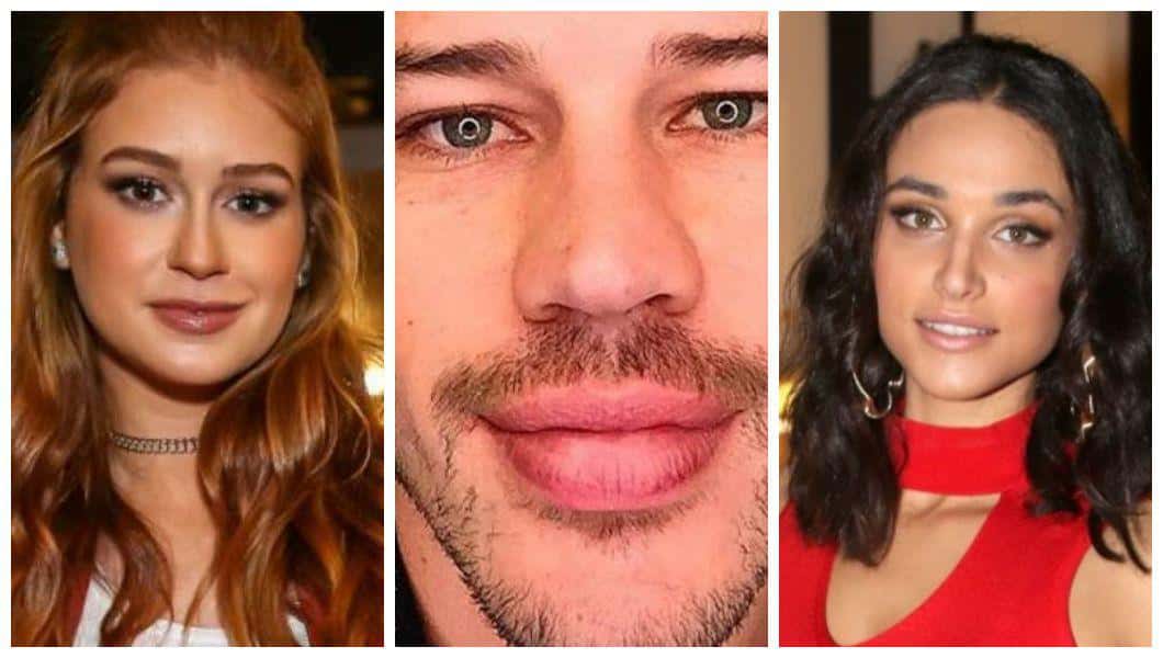 Marina Ruy Barbosa, José Loreto e Débora Nascimento (Foto: Montagem TV Foco)