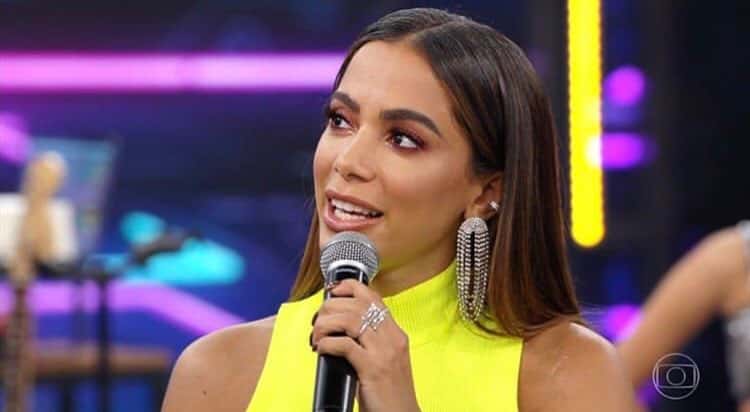 Anitta em cena do Domingão do Faustão (Foto: Reprodução/Globo)