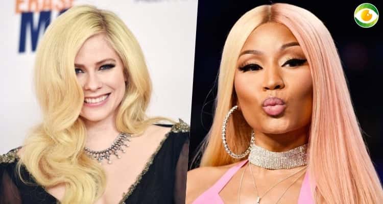 Nicki Minaj e Avril Lavigne (Foto: Montagem/TV Foco)