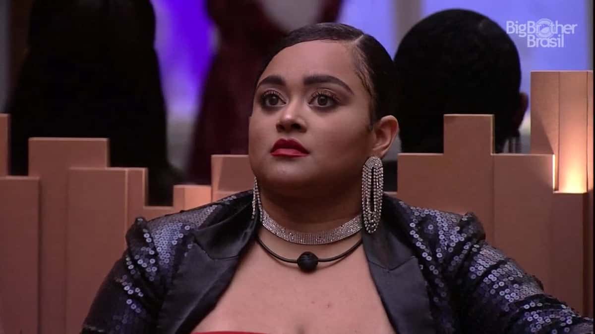 Rízia no BBB 19 (Foto: Reprodução/Globo)