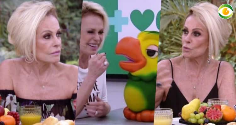 Ana Maria Braga no Mais Você (Foto: Montagem/TV Foco)