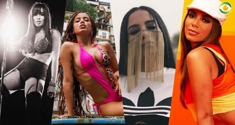 Anitta em seus sucessos (Foto: Montagem/TV Foco)