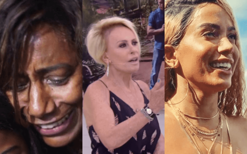 Gloria Maria, Ana Maria Braga e Anitta