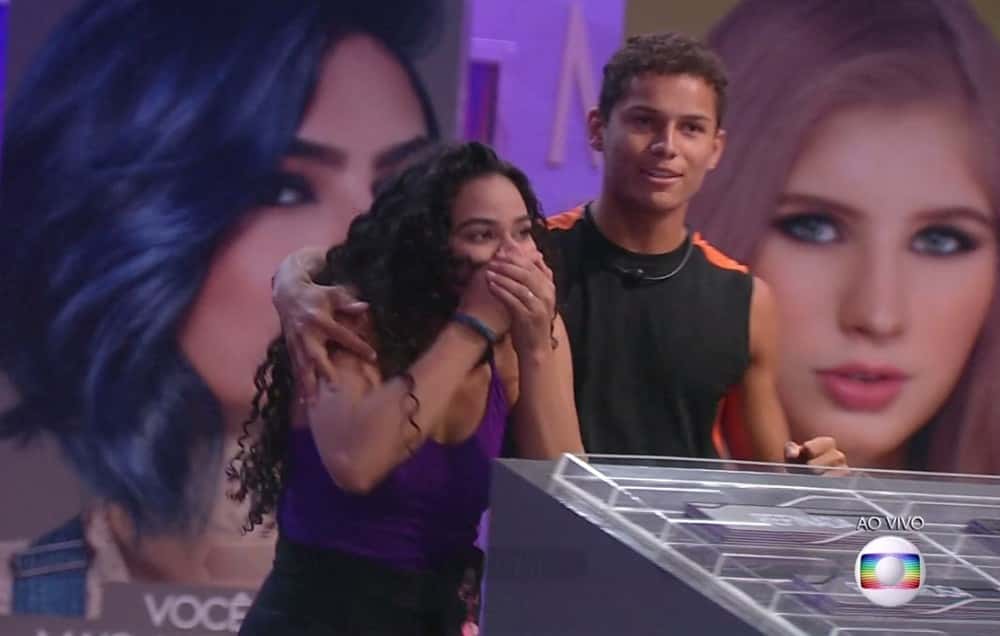 Elana e Danrley vencem mais uma vez (Foto: Reprodução)
