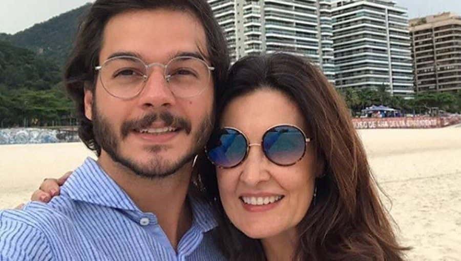 Deputado Túlio Gadêlha sua namorada, a apresentadora da Globo, Fátima Bernardes (Foto: Divulgação)