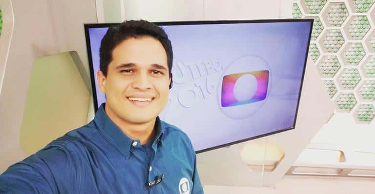 O apresentador do Globo Esporte no Ceará, Kaio Cézar, pediu demissão no início do ano (Foto: Reprodução)
