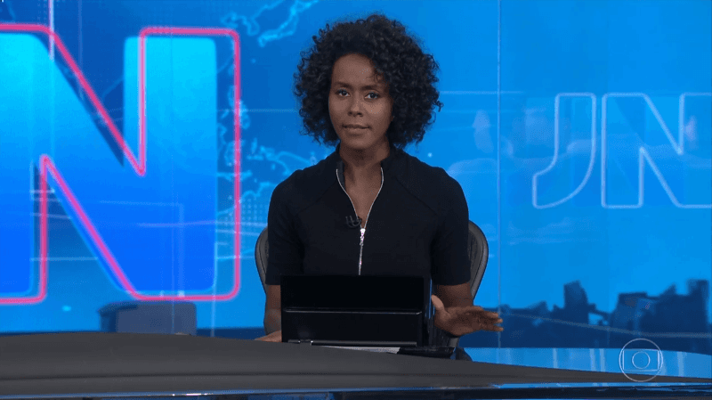 Após fazer parte da bancada do Jornal Nacional, Maju Coutinho vai fazer parte do Fantástico (Foto: Reprodução/Globo)