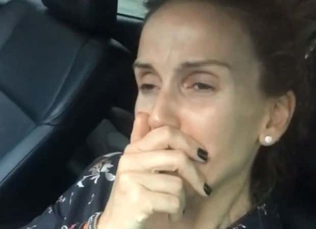 Mariana Ferrão chorou ao falar de Ricardo Boechat (Foto: Reprodução/Instagram)