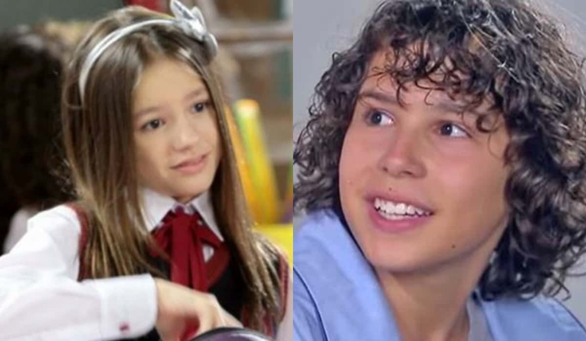 Filipa e João em As Aventuras de Poliana. (Foto: Reprodução)