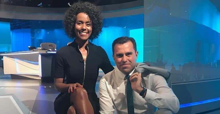 Rodrigo Bocardi e Maju Coutinho Reprodução/Instagram