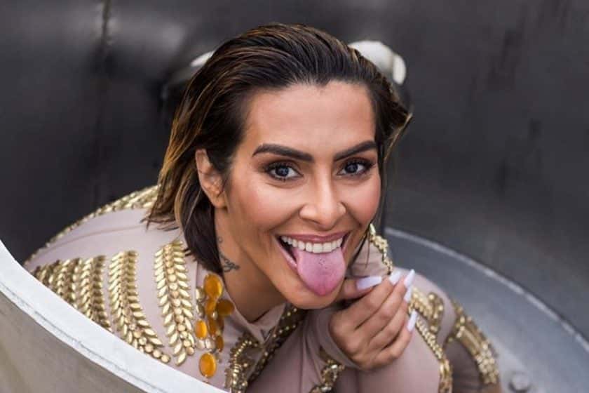 Cleo Pires mostrou o resultado da lipoaspiração (Foto: Reprodução)