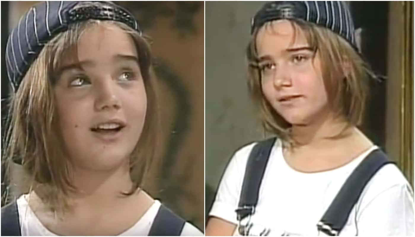 A atriz Tatyane Goulart na novela Felicidade, que marcou sua estreia na TV (Foto: Reprodução / Globo)