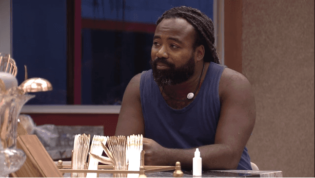 Rodrigo em conversa no BBB19 (Foto: Reprodução/Globo)