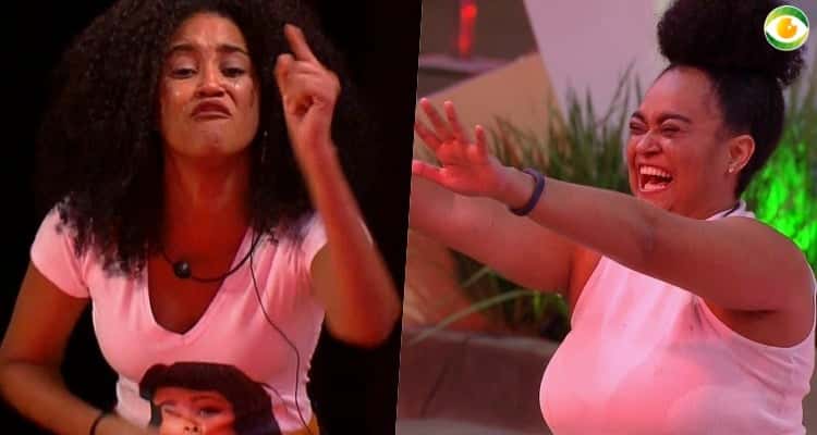 Rizia reencontra sua irmã e prova do líder tensa do BBB (Foto: Montagem/TV Foco)