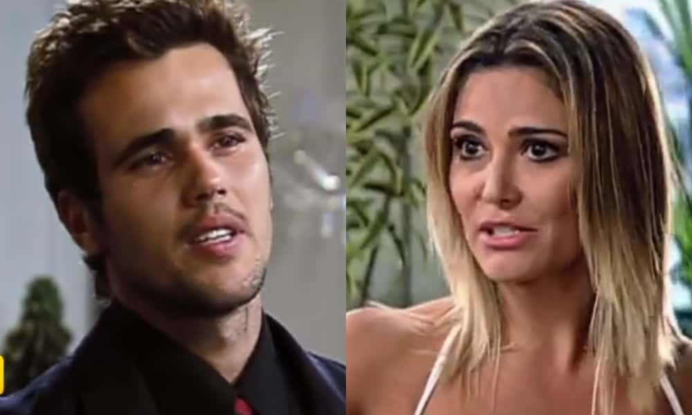 Rodrigo (Bruno Ferrari) e Cíntia (Carla Regina). (Foto: Reprodução)