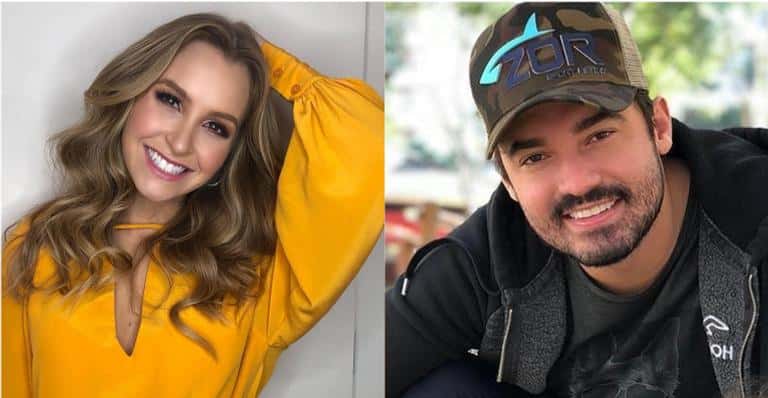 Carla Diaz e Fernando protagonizaram um beijão na Marquês de Sapucaí (Foto: Reprodução)